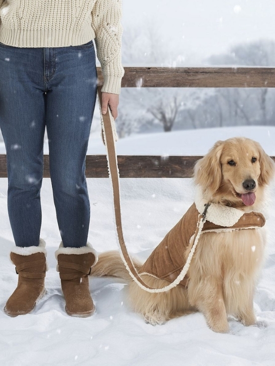 Koolaburra Other - Koolaburra by UGG Pink Pet Faux Suede & Sherpa Shearling Dog Leash | 6 Feet Long